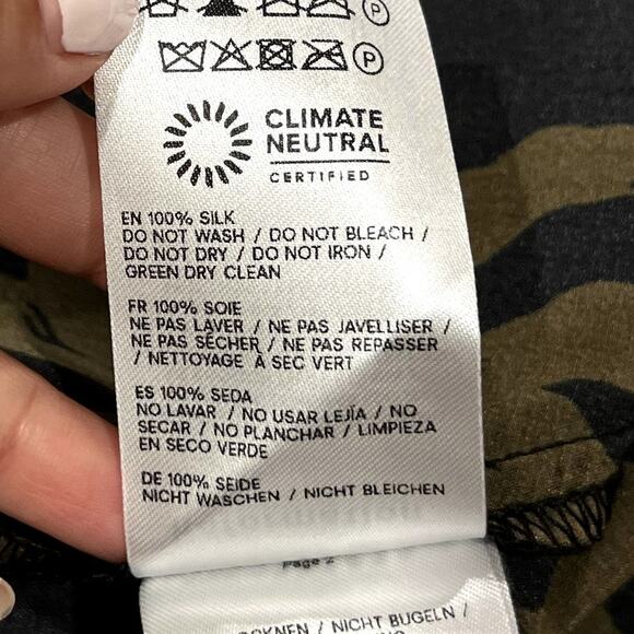 NWT NEW Reformation Annabelle Silk Dress - Picture 9 of 9